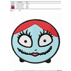 Tsum Tsum Sally 01 Embroidery Design